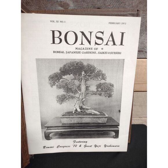 Lot of 19 VTG Bonsai Magazines from 1972-1973 + Calendar + Binder - Picture 1 of 2